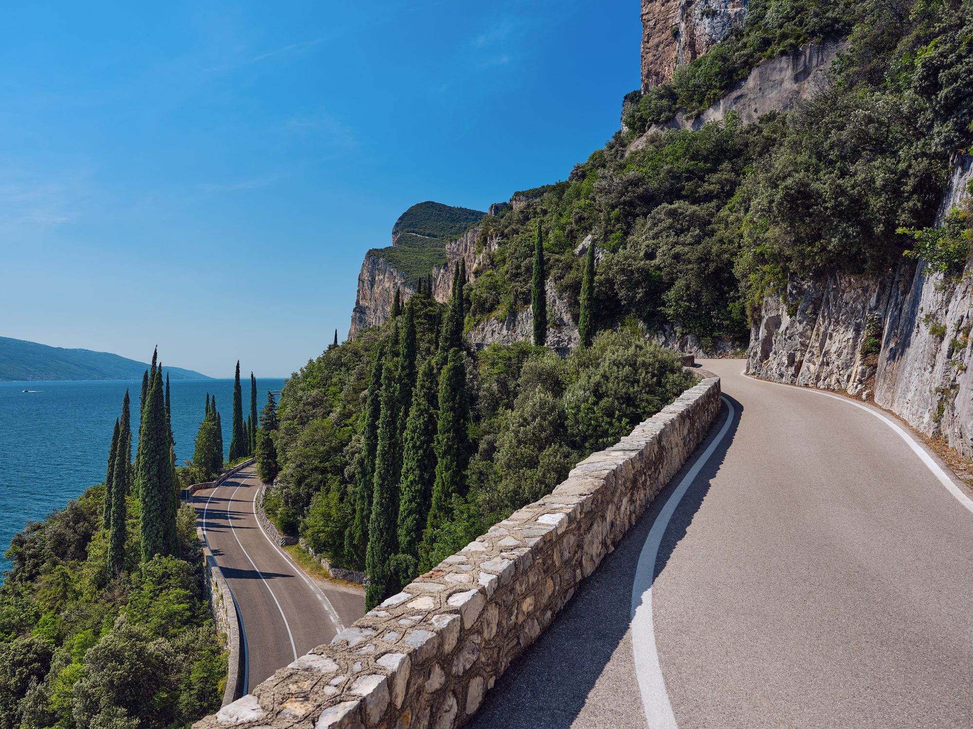 Un tratto della Strada della Forra