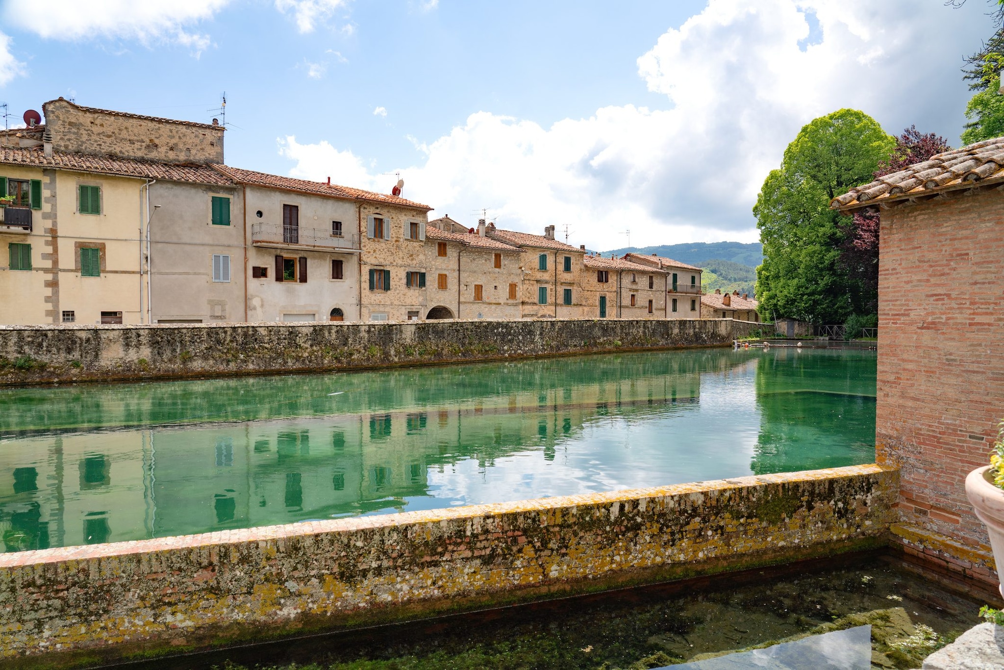 Una tratto della Peschiera di Santa Fiora