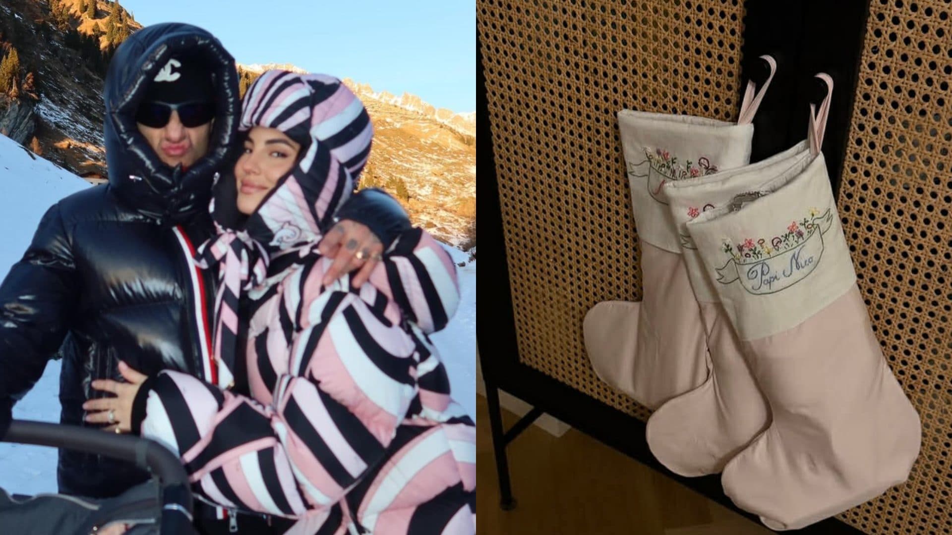 Giulia De Lellis e le calze personalizzate per Priscilla e Tony Effe: “La mia Befana è troppo chic”