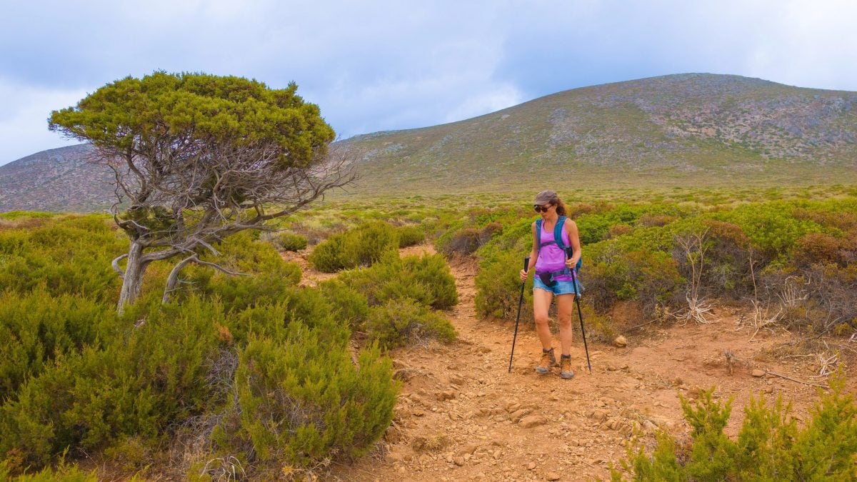 In cammino sulla costa meridionale sarda