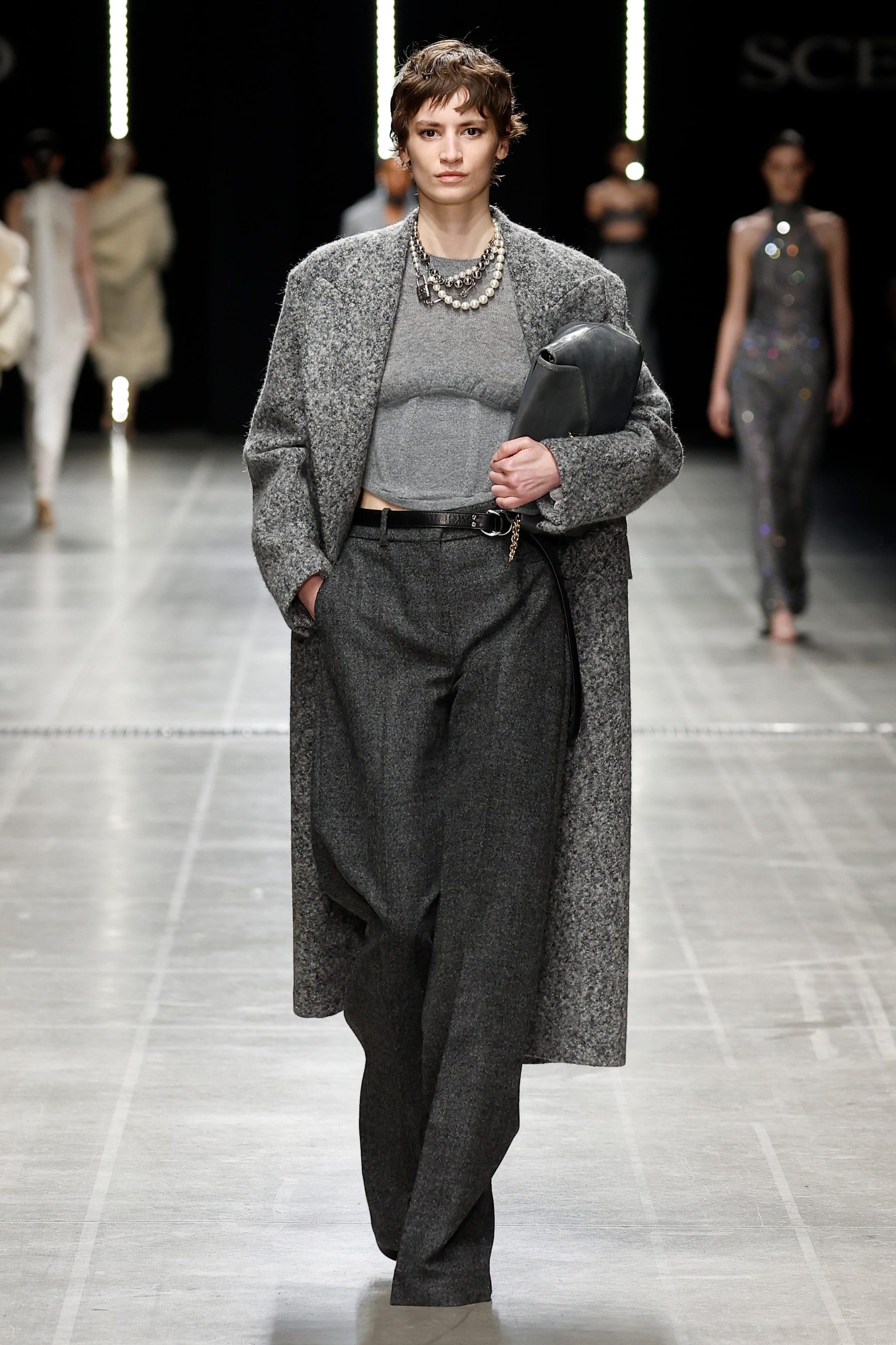 Cappotto melange Ermanno Scervino