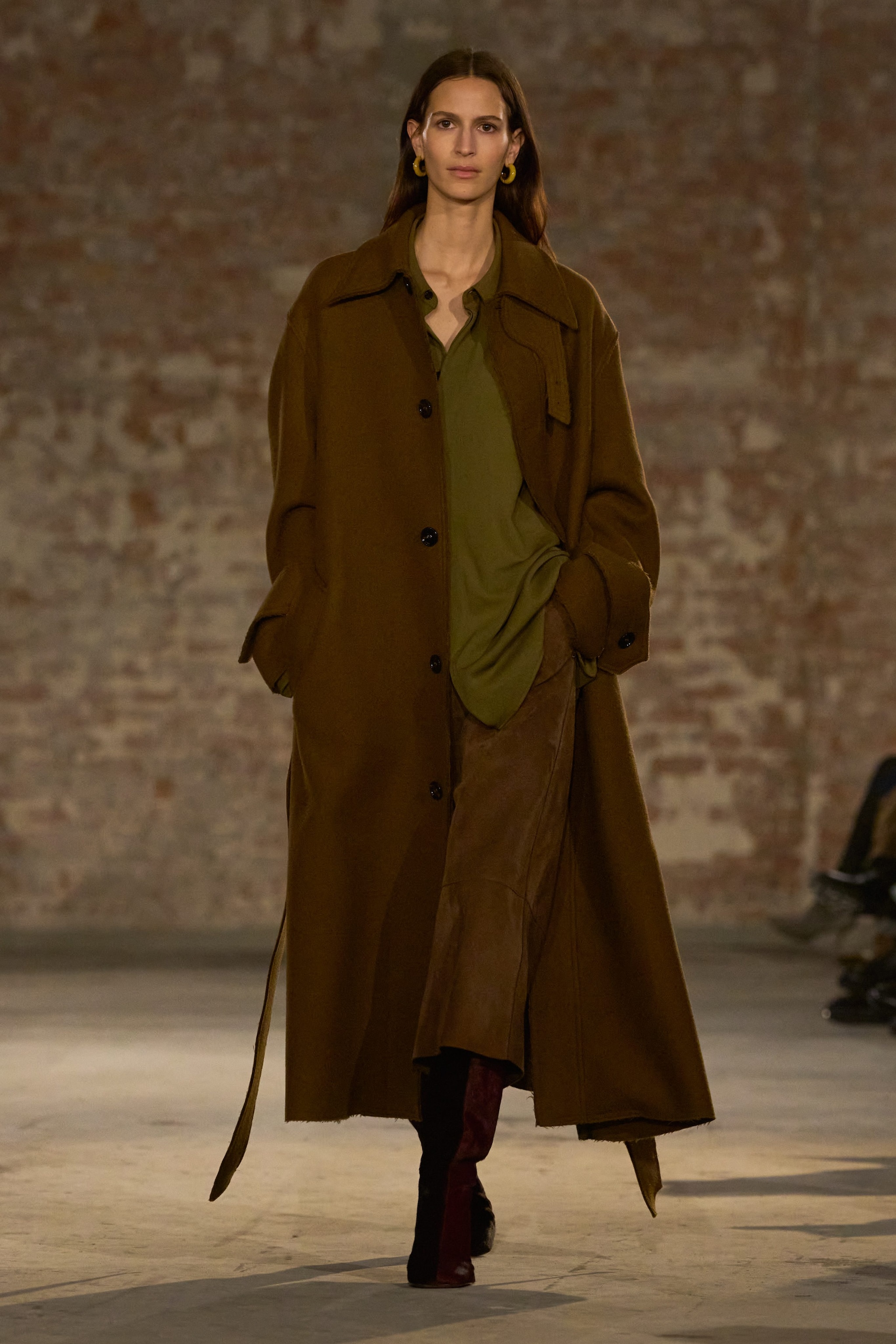 Cappotto marrone Ami Paris