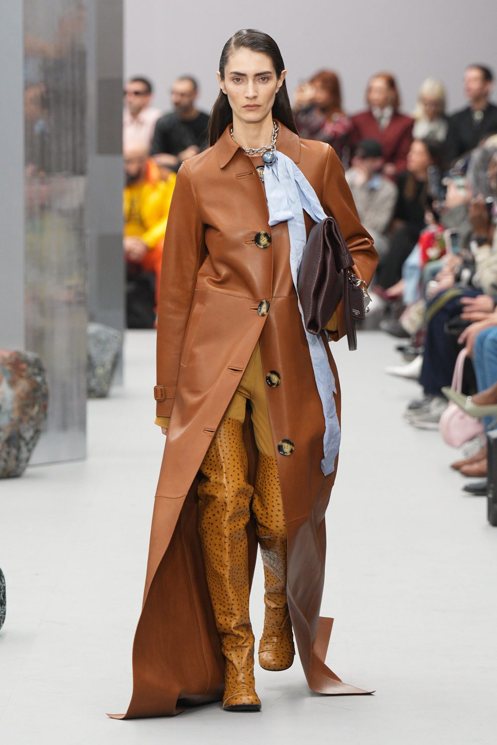 Cappotto in pelle Acne Studios