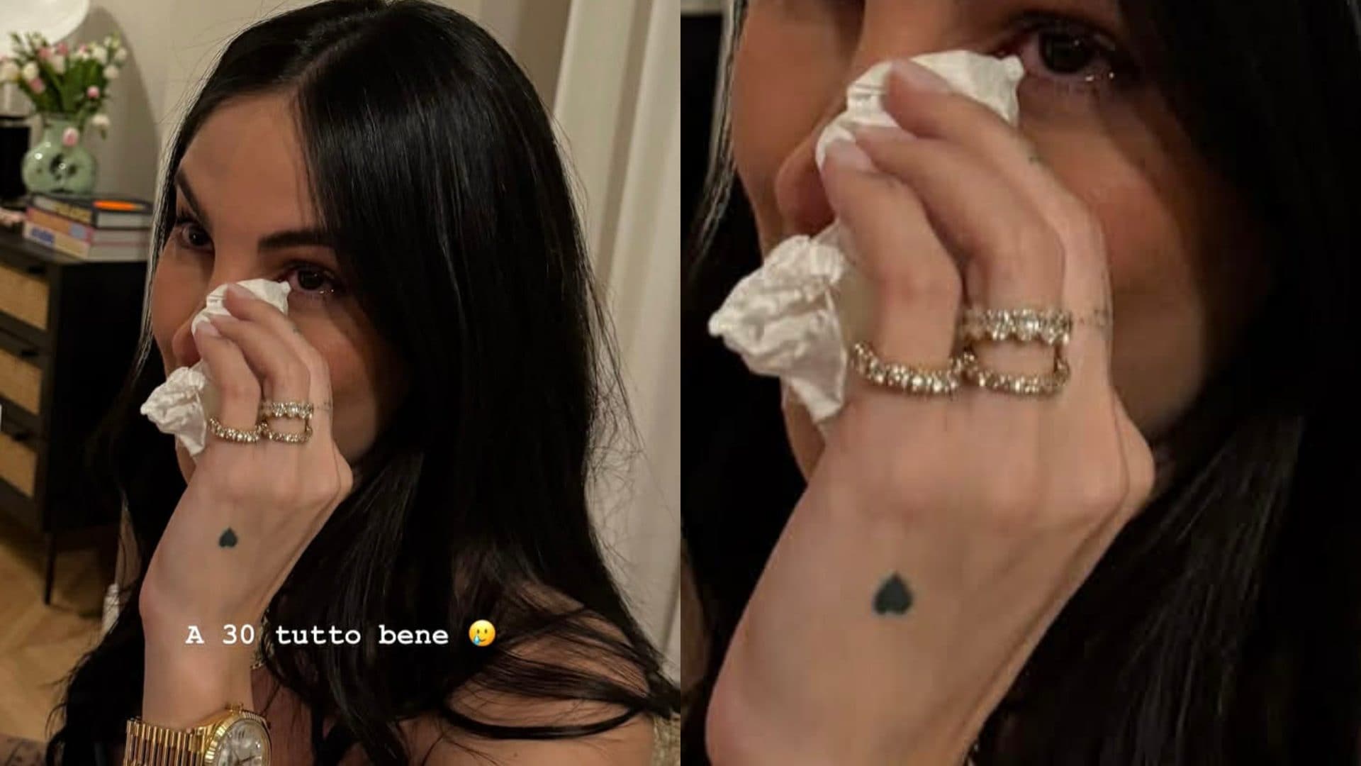 Il nuovo anello di diamanti di Giulia De Lellis: Tony Effe le ha regalato "una promessa d'amore" per i 30 anni?