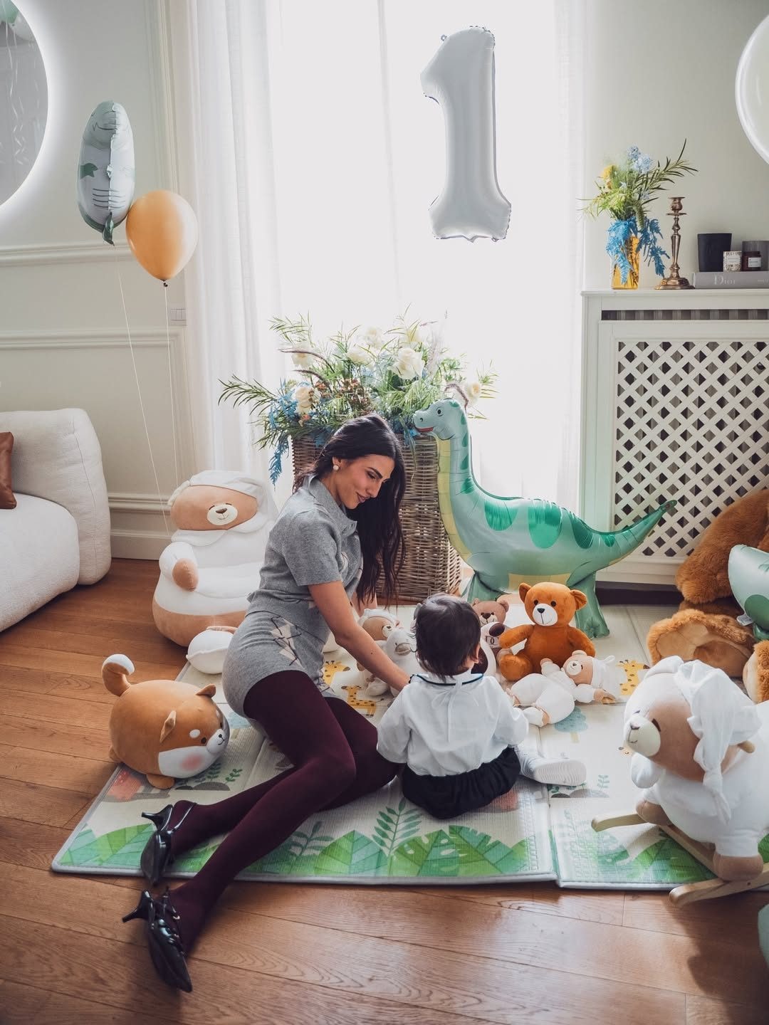 Giulia Salemi con il figlio Kian