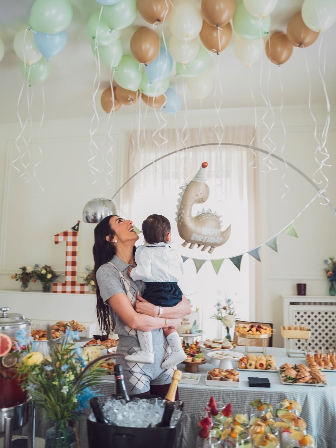 Giulia Salemi con il piccolo Kian