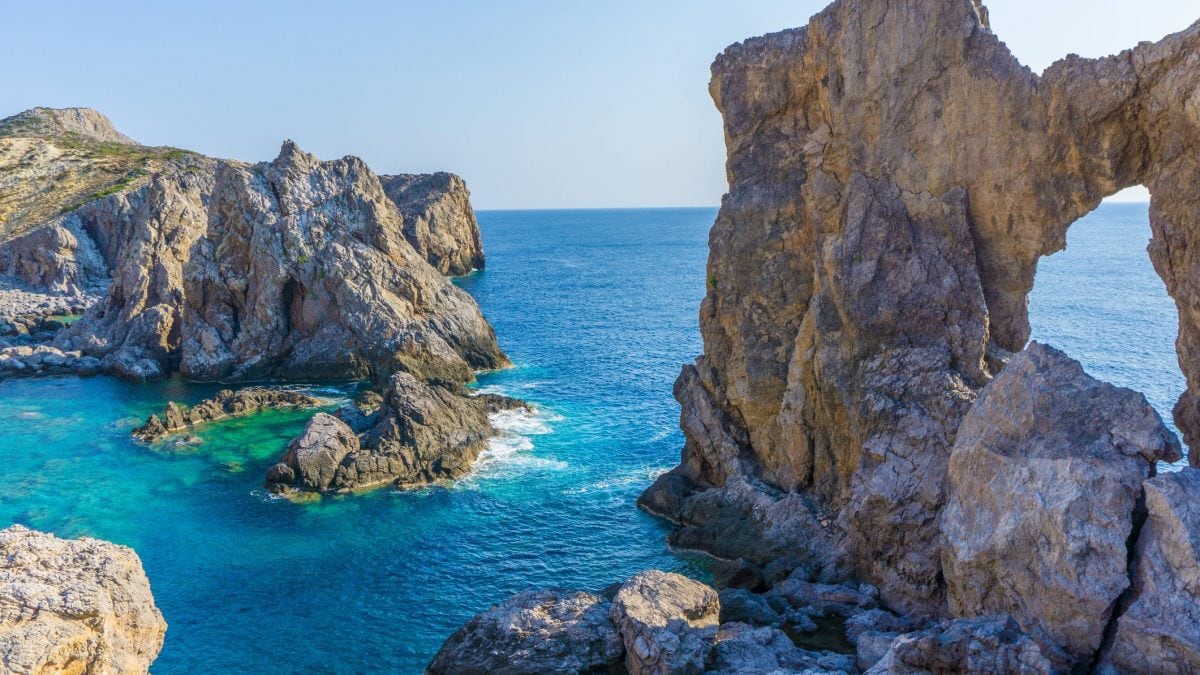 Isola di Antikythera in Grecia