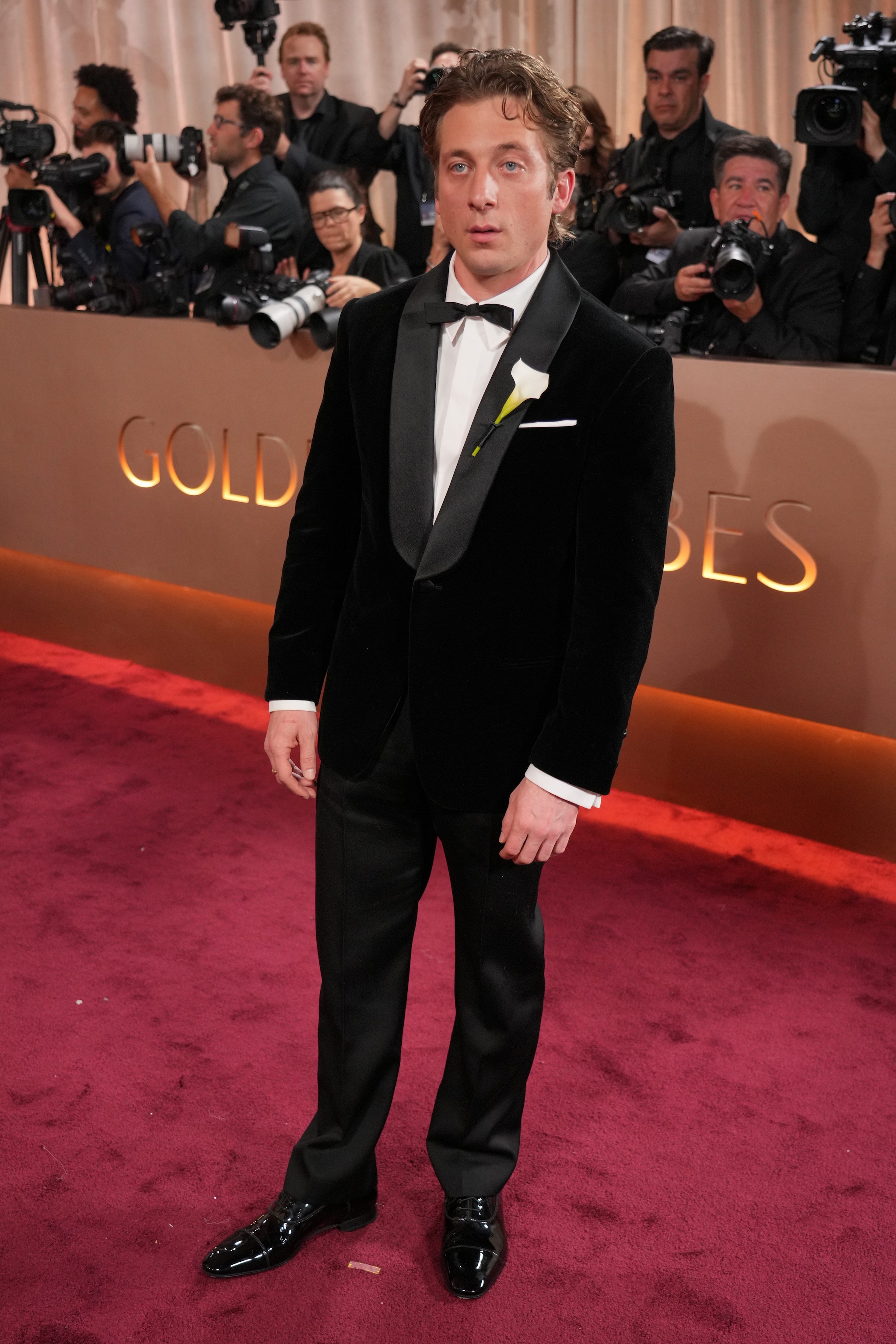 Jeremy Allen White in Louis Vuitton