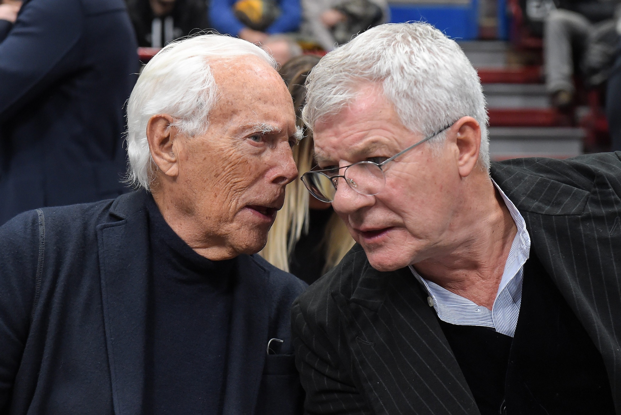 Giorgio Armani e Leo Dell’Orco (2019)