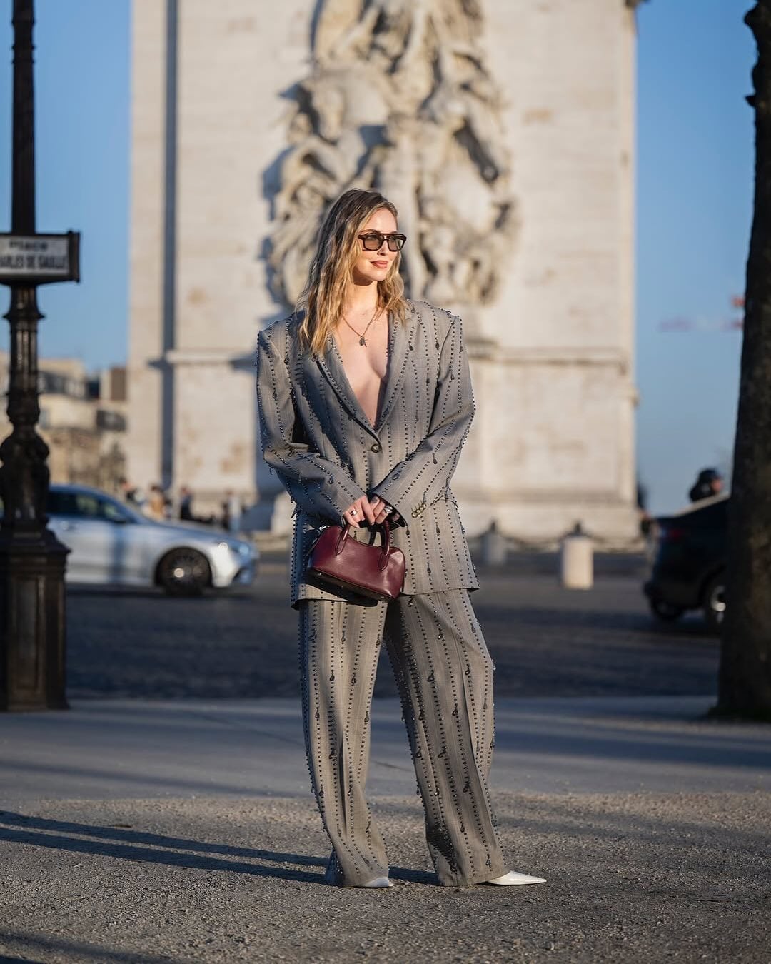 Chiara Ferragni in Stella McCartney, styled by Salvatore Pezzella
