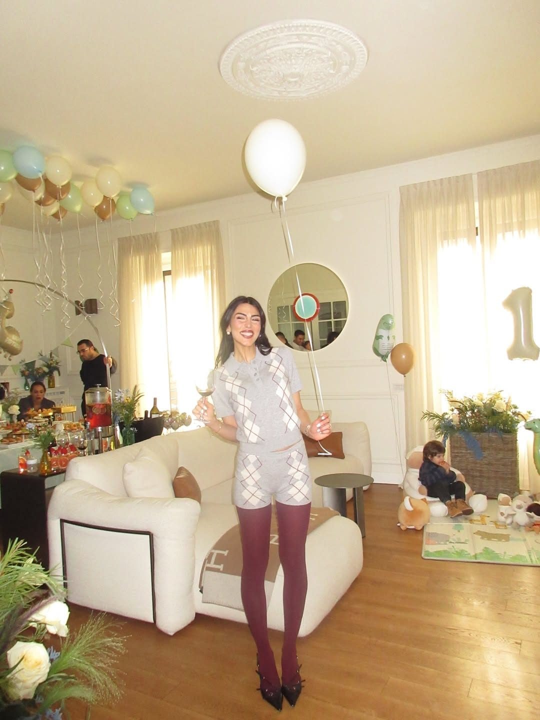 Il look di Giulia Salemi per il party di compleanno di Kian