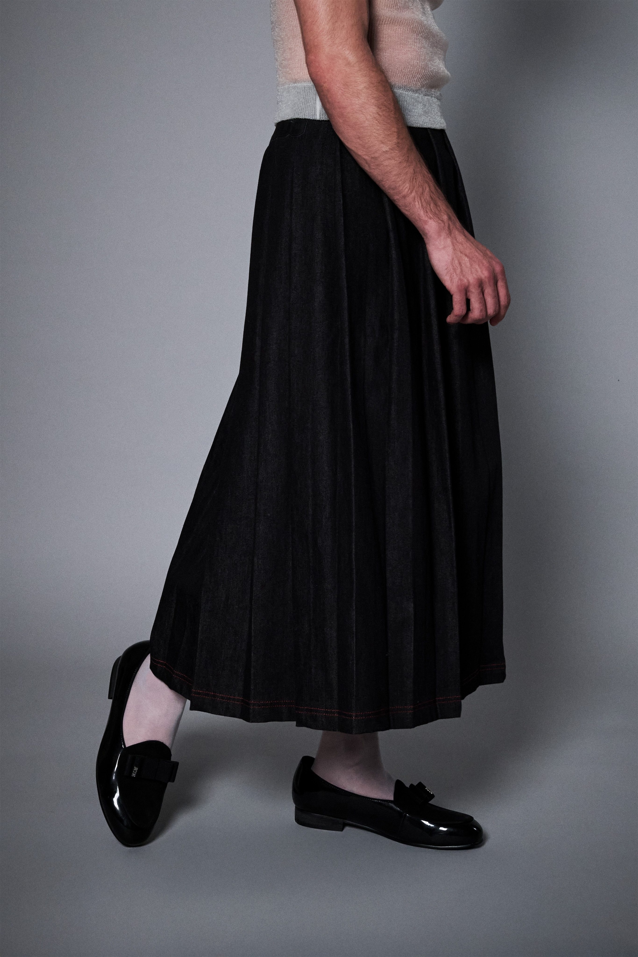 Mocassini in vernice GCDS