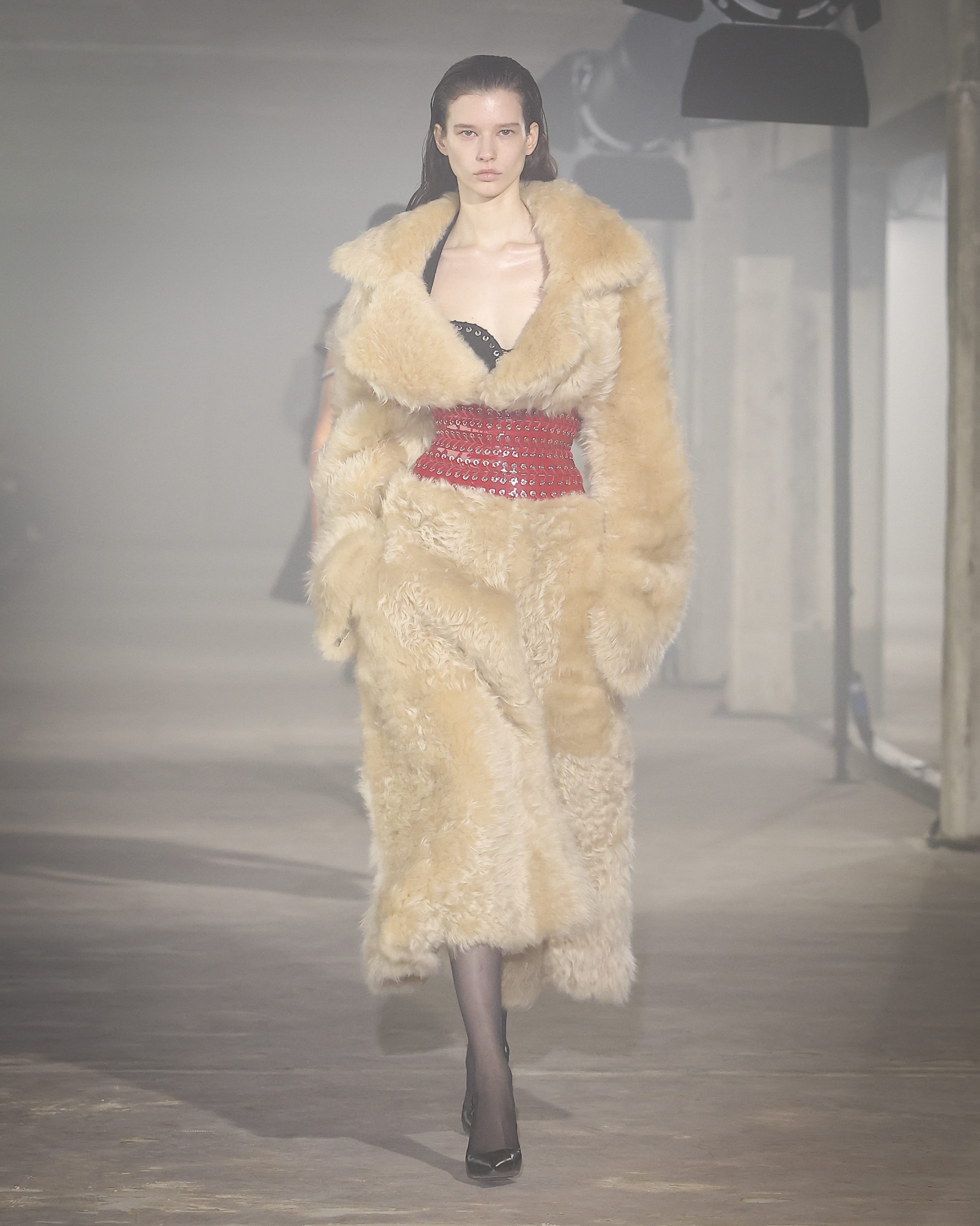 Cappotto in stile teddy bear Ludovic de Saint Sernin