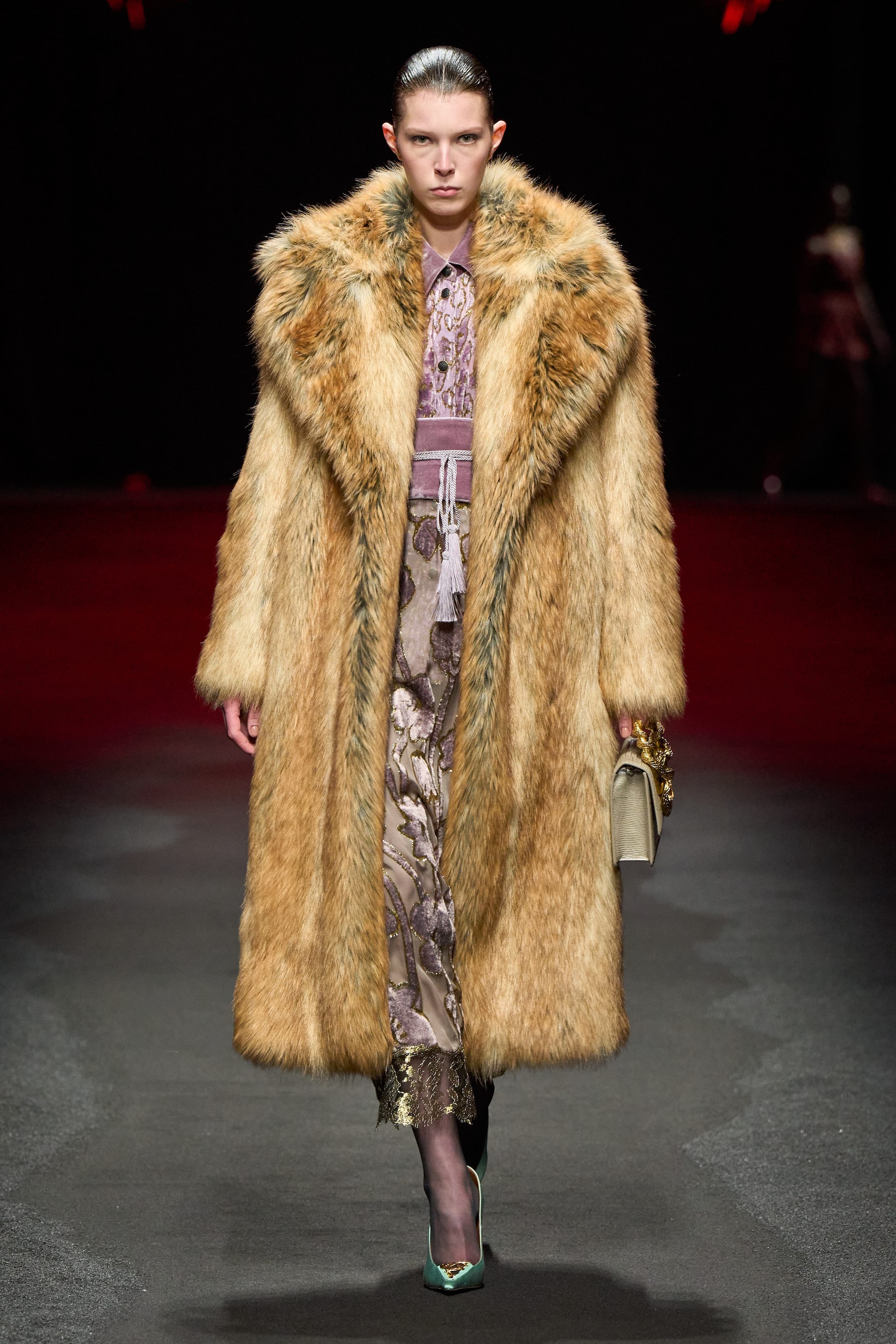 Furry coat Roberto Cavalli
