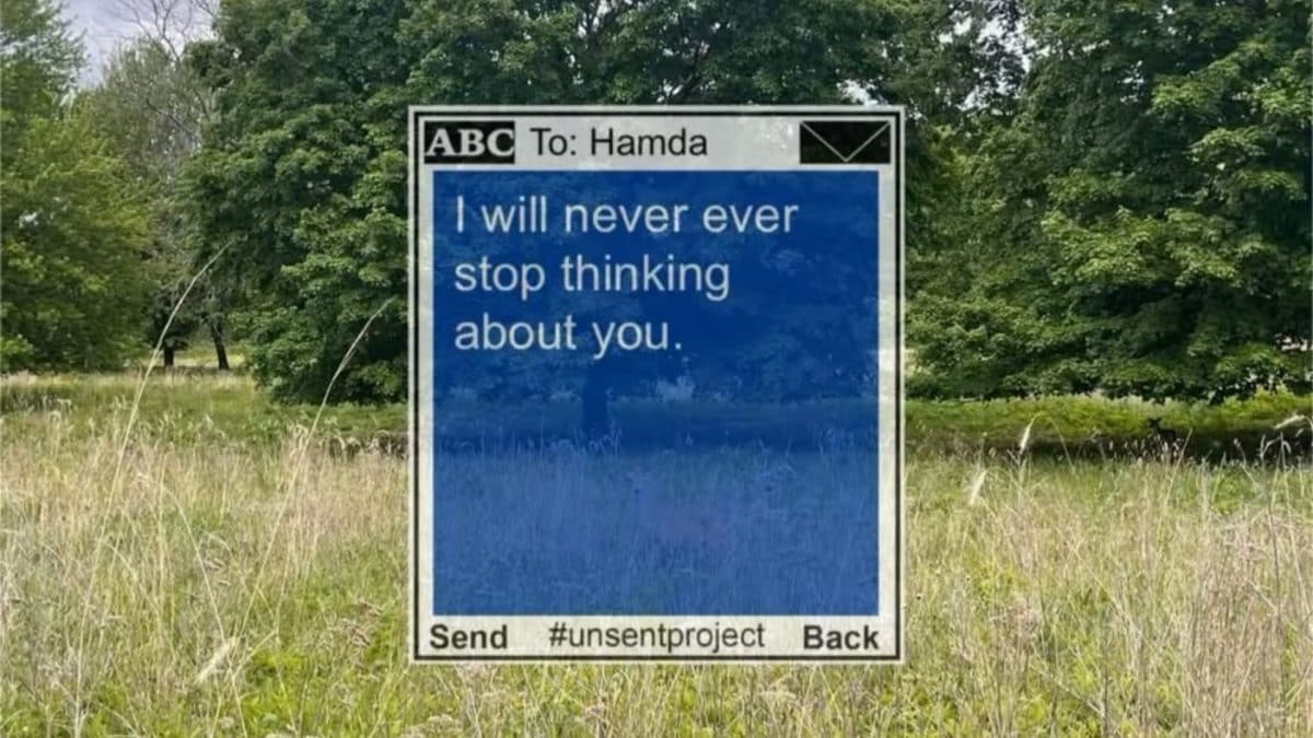 Instagram @theunsentproject