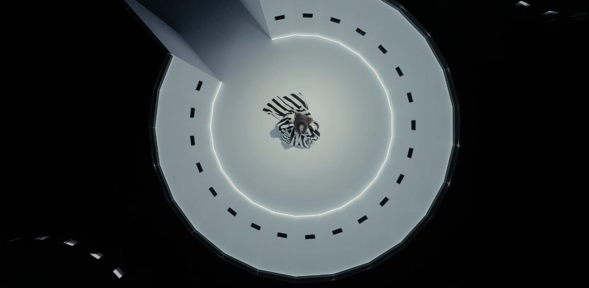 Il setting della sfilata