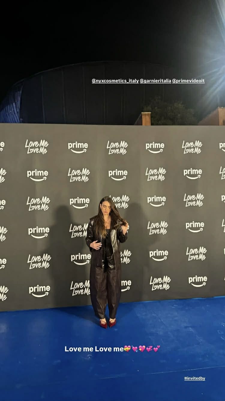 Chanel Totti sul red carpet