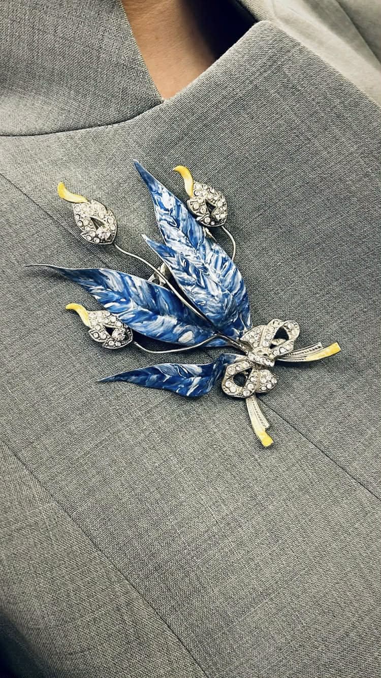 La spilla vintage di Chiara Ferragni