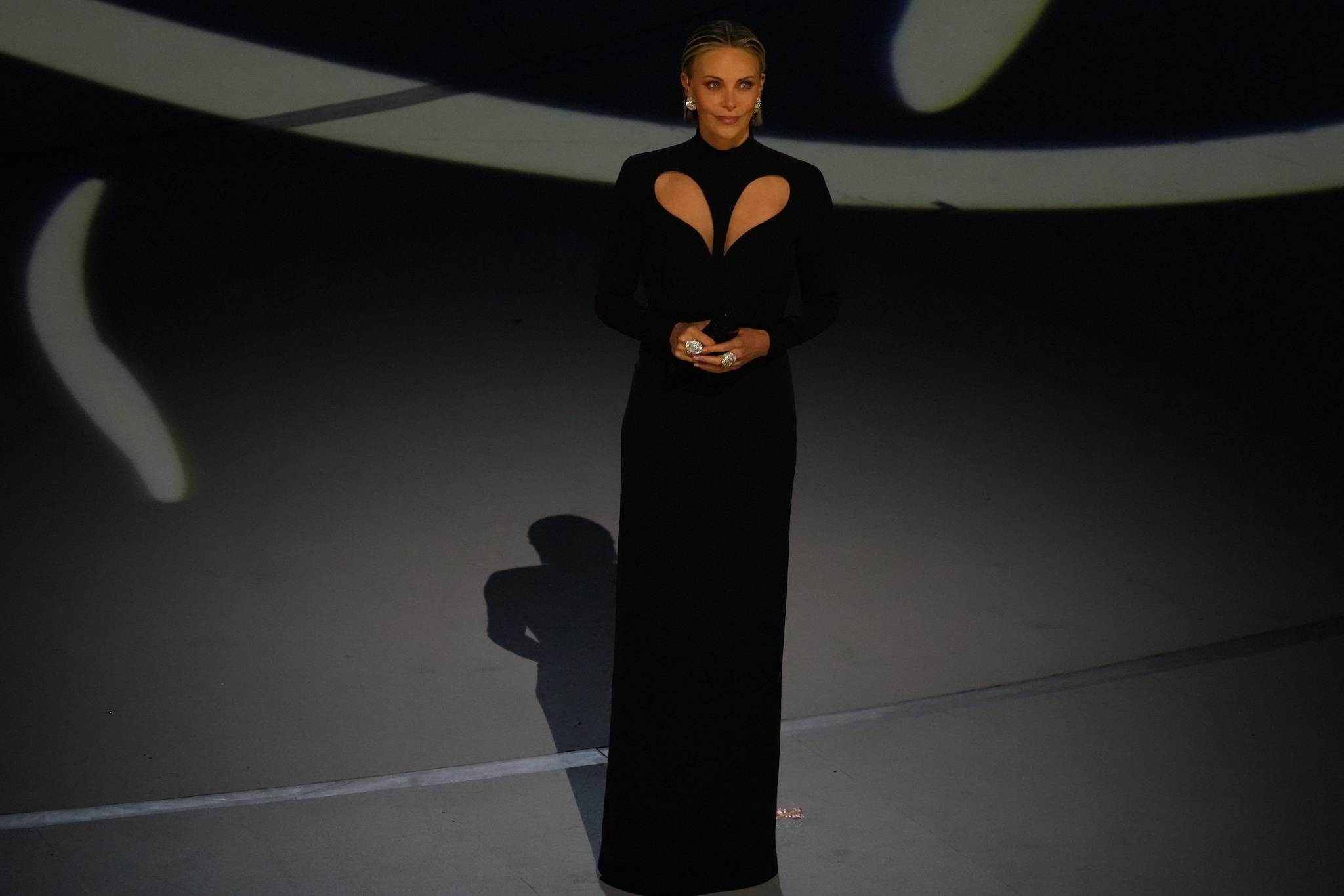 Charlize Theron in Versace