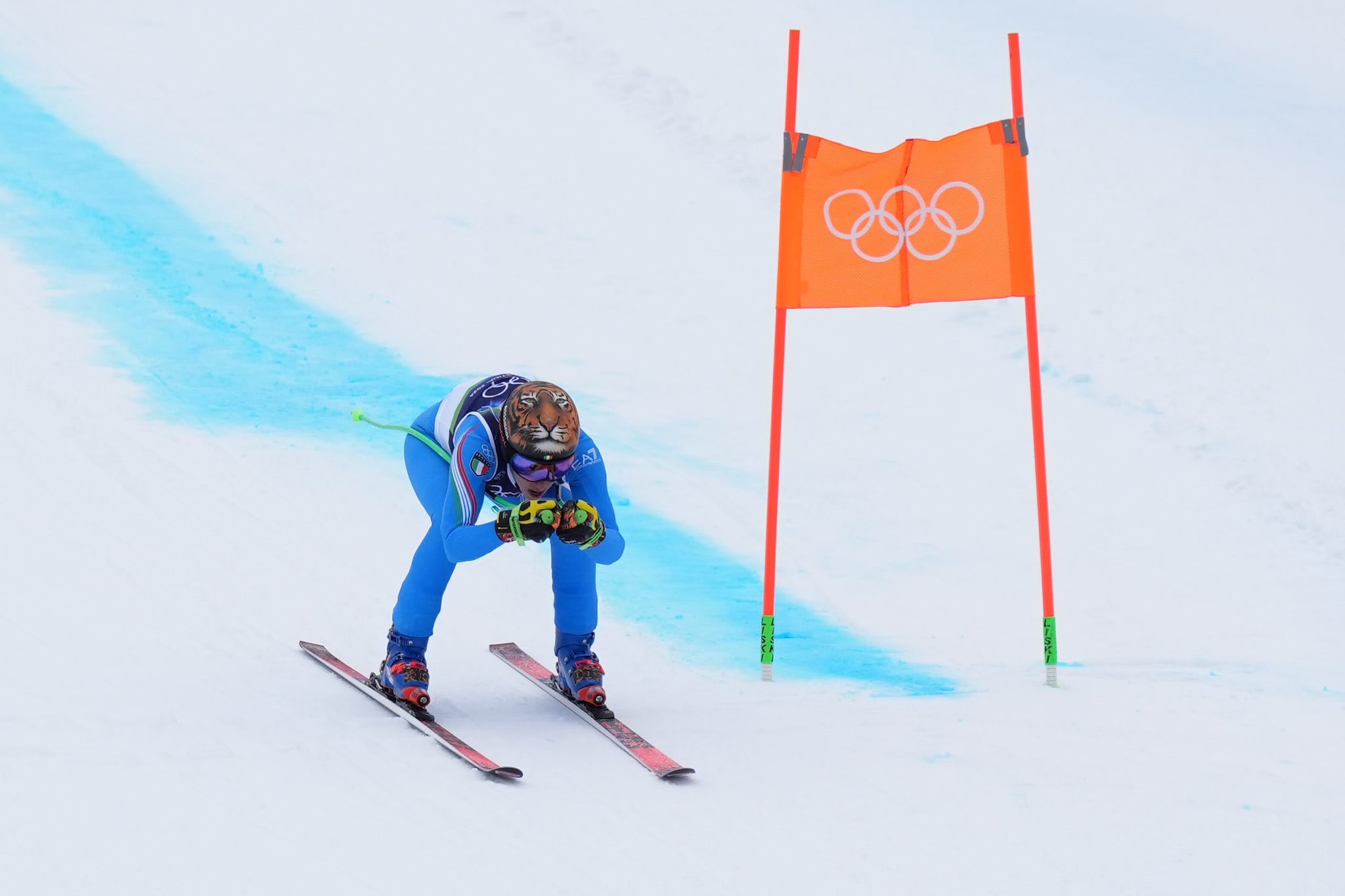 Federica Brignone col casco Rossignol