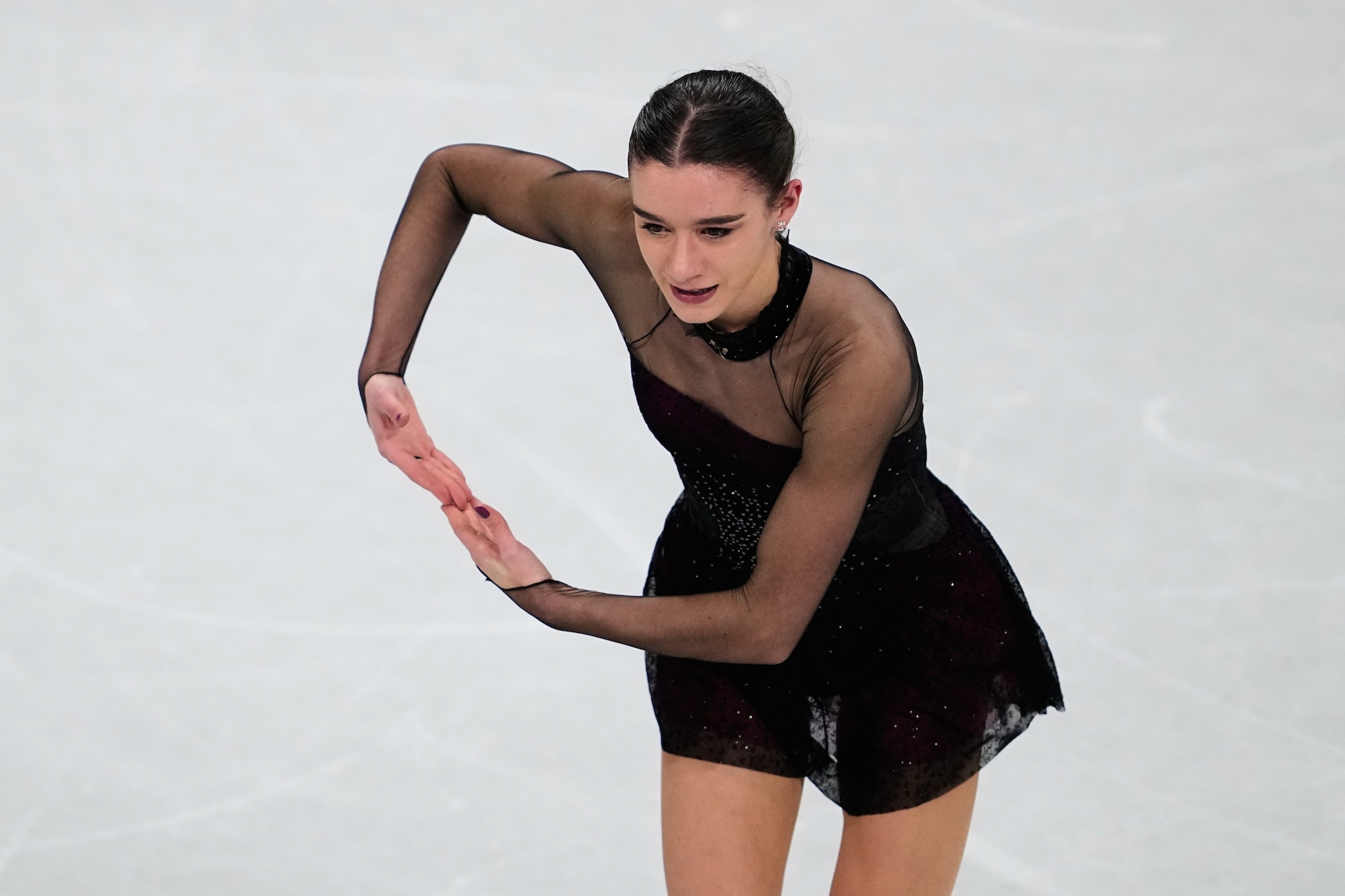 Lara naki gutmann con il costume creato da Marika Poli e ispirato a Lidia Poet