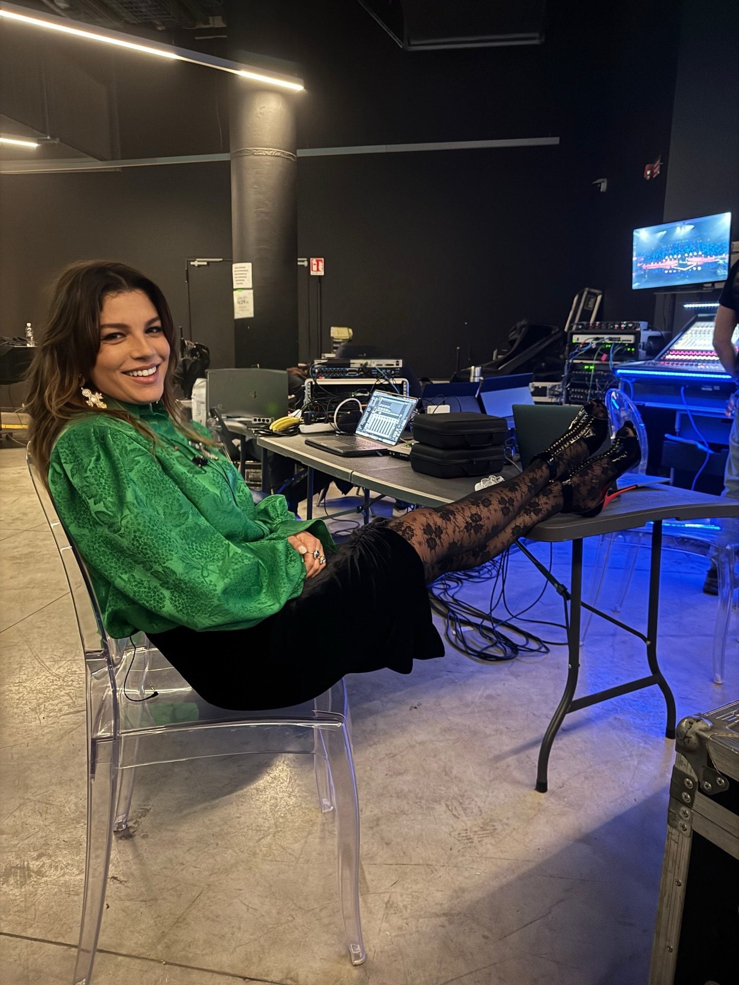 Il look rock di Emma Marrone