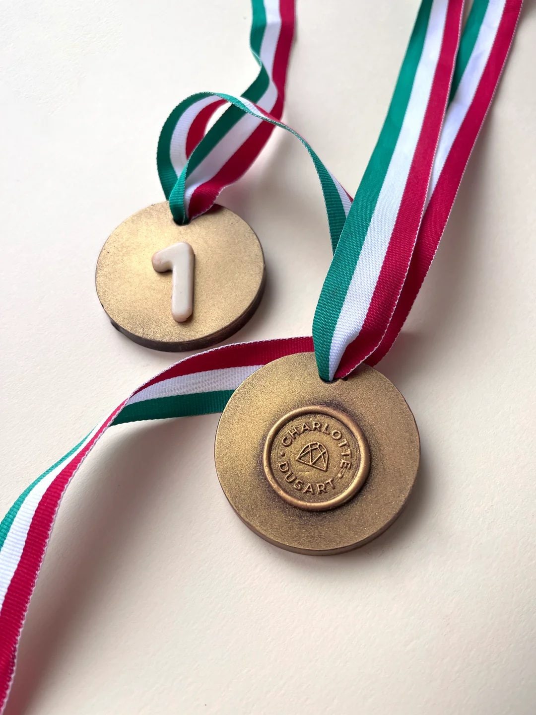 La medaglia di cioccolato di Charlotte Dusart