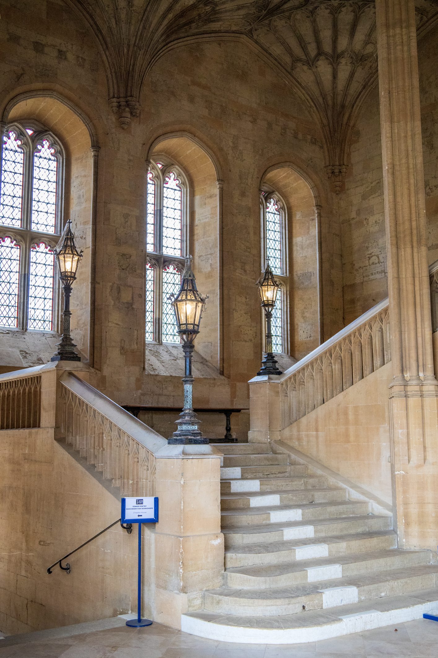Bodley Tower staircase