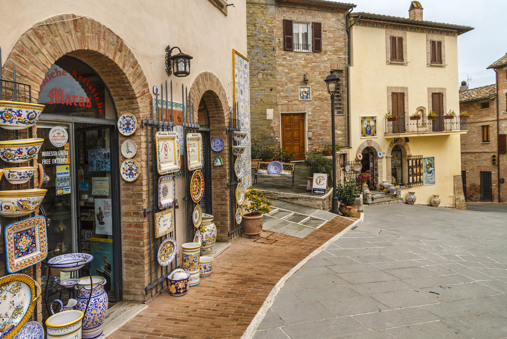 Centro storico di Deruta, Umbria