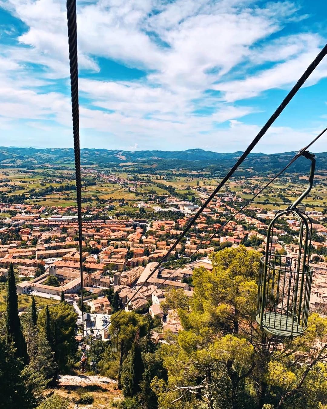 Funivia Colle Eletto, Gubbio