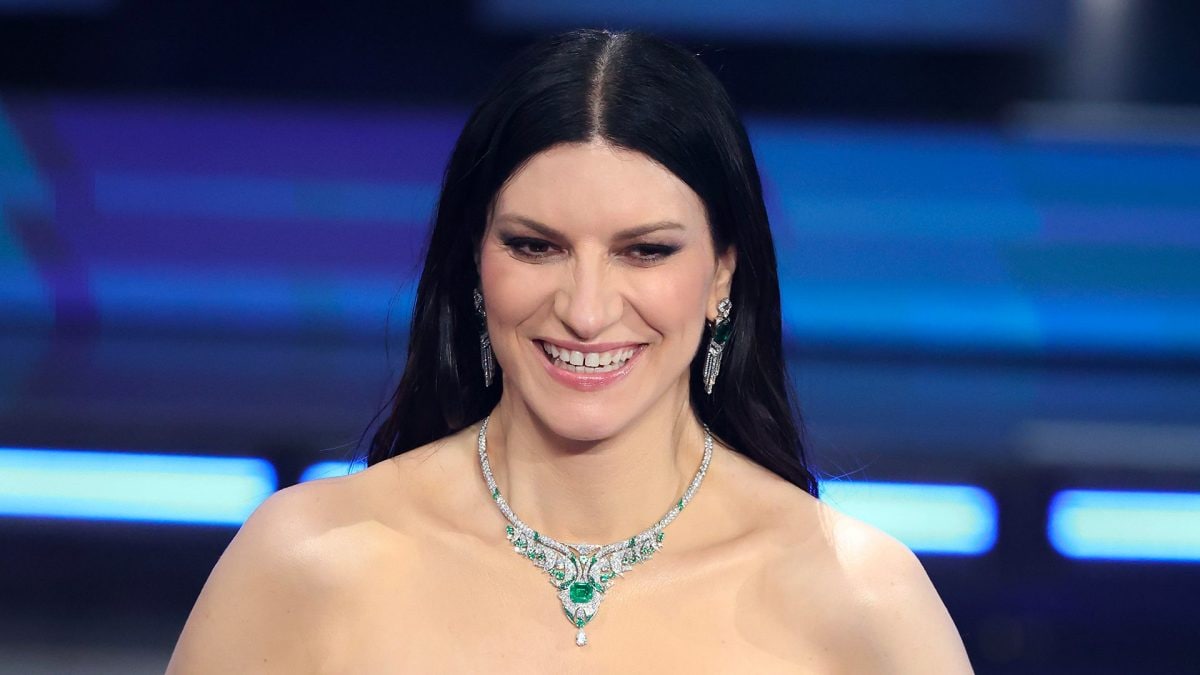 Laura Pausini con gioielli Bulgari