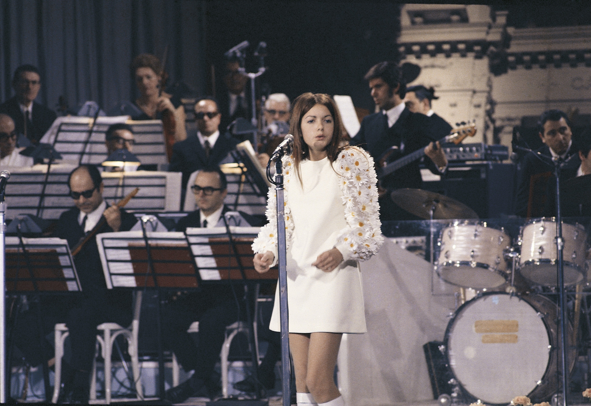 Il look di Nada a Sanremo del 1969