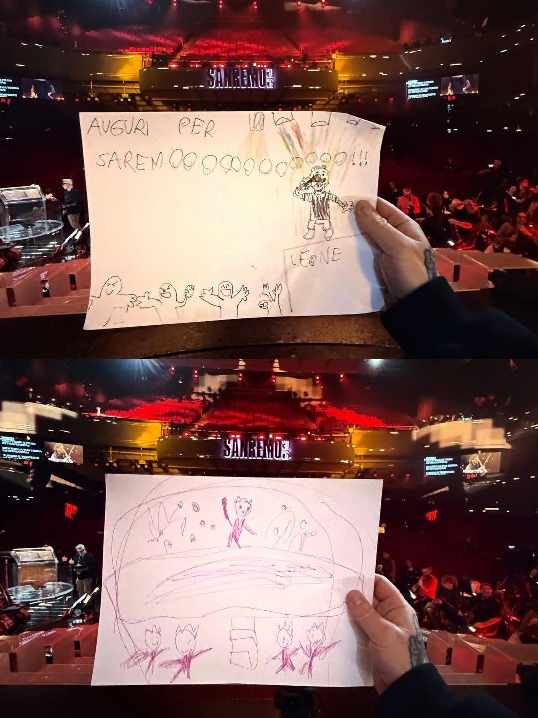 I disegni di Leone e Vittoria