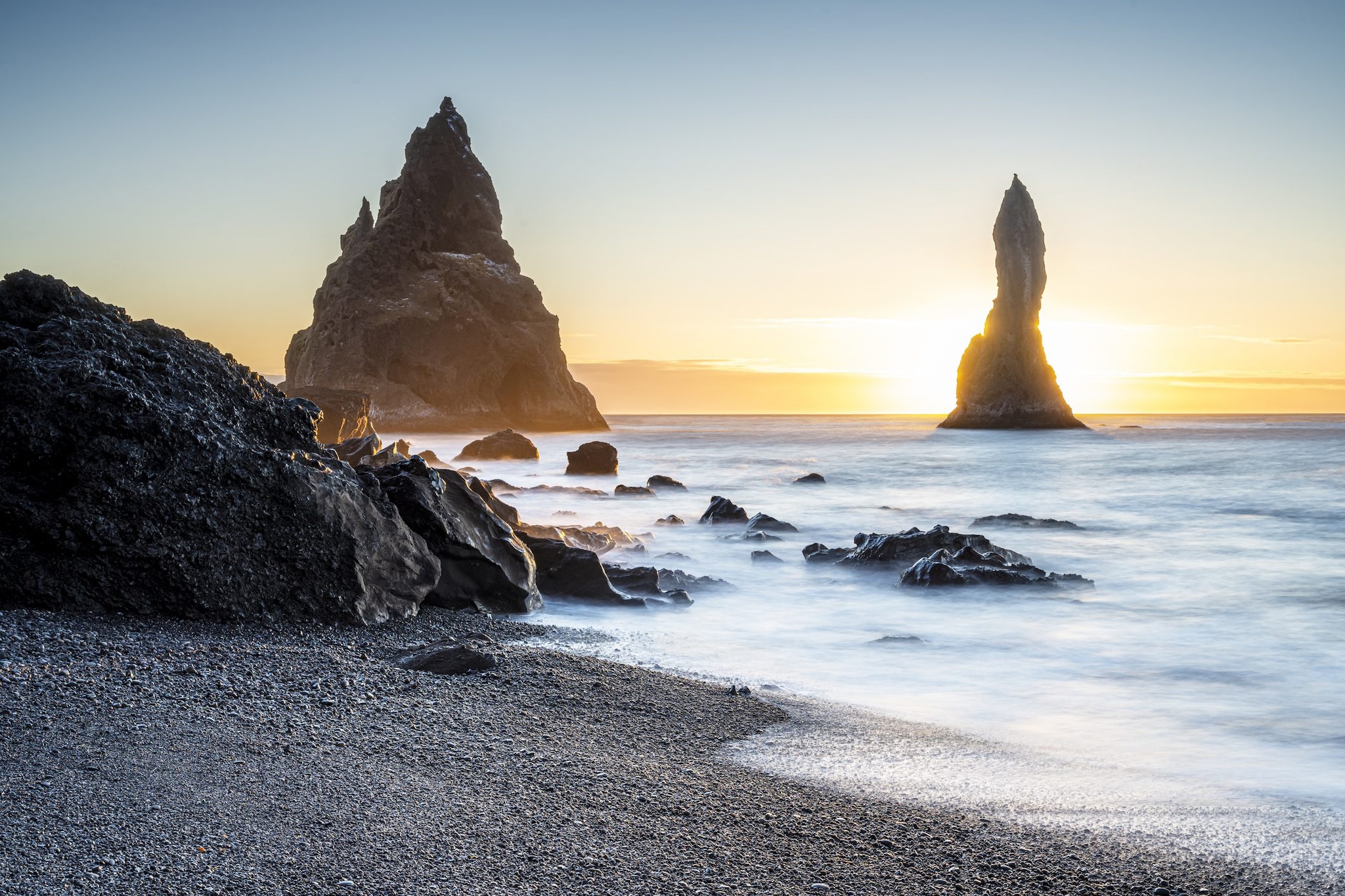 I faraglioni di Reynisdrangar, Islanda