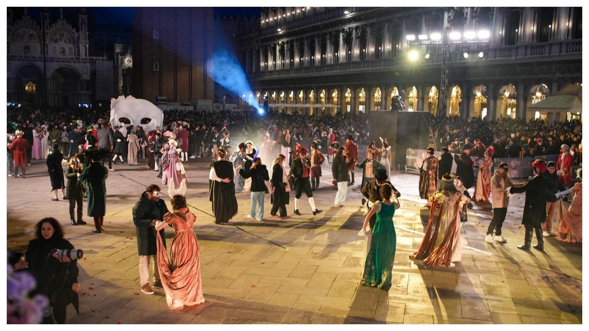 Il Gran Ballo del Carnevale di Venezia a tema Bridgerton, foto del Comune di Venezia
