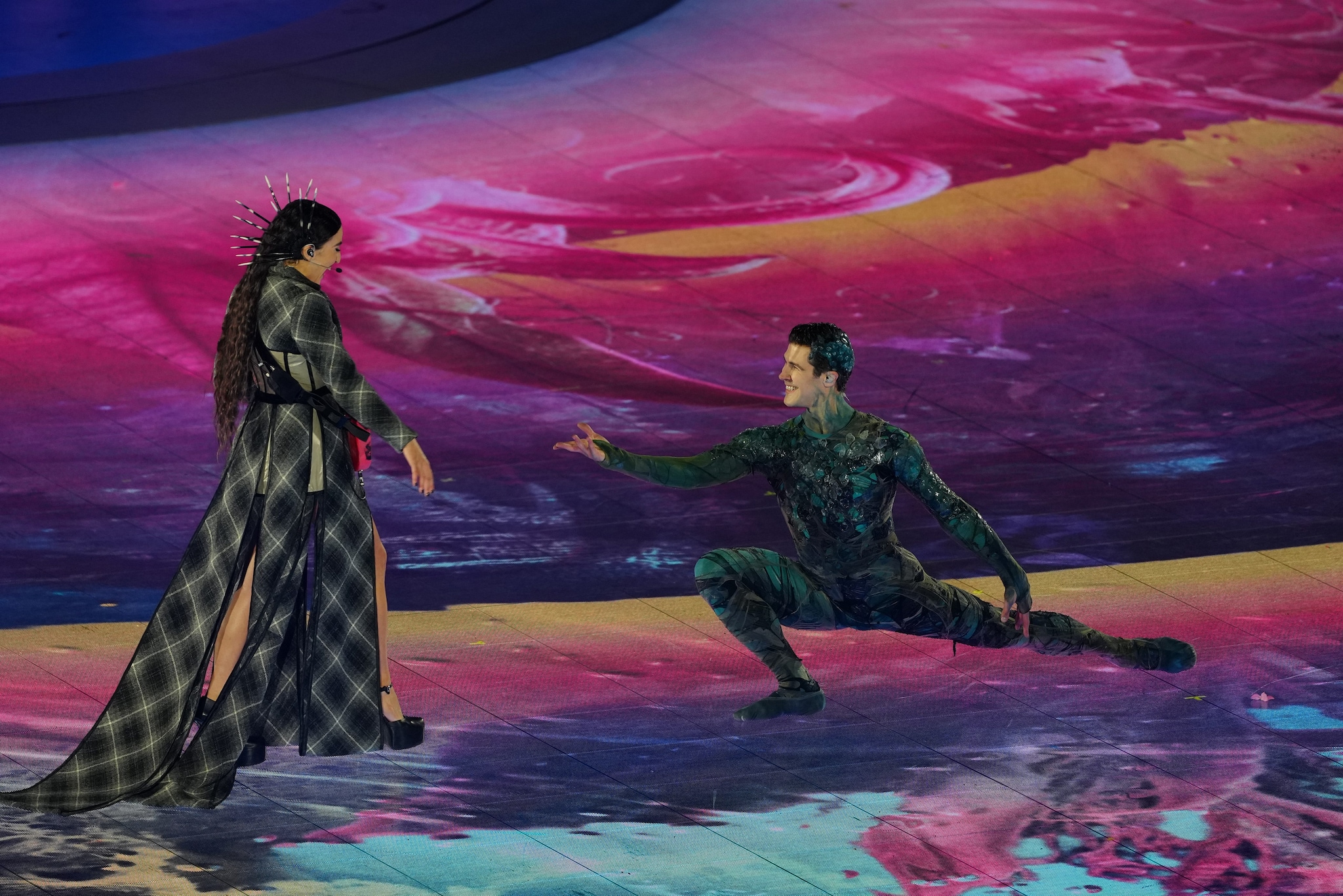 Joan Thiele e Roberto Bolle