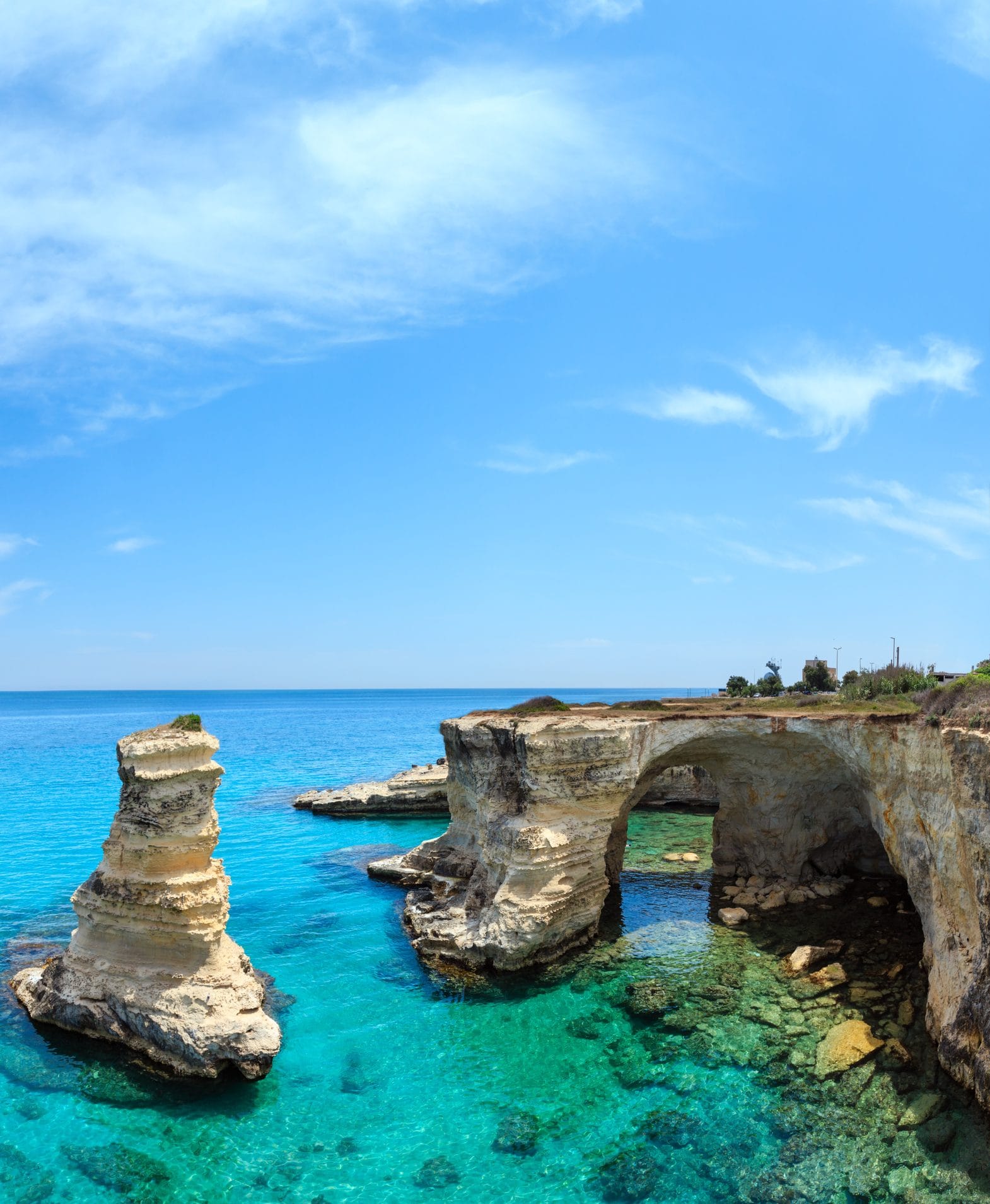 L’Arco degli innamorati, Salento