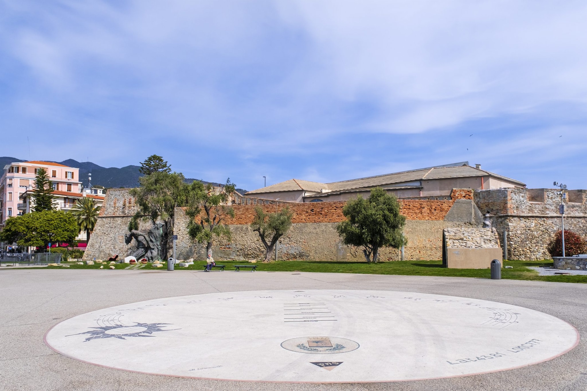 La piazza Pian di Nave, Sanremo