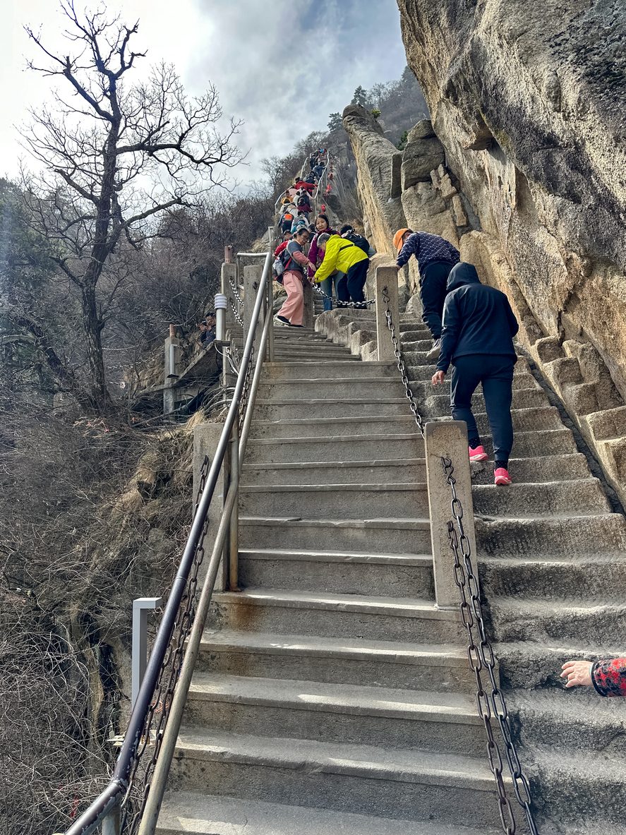 Mount Huashan Plank Walk