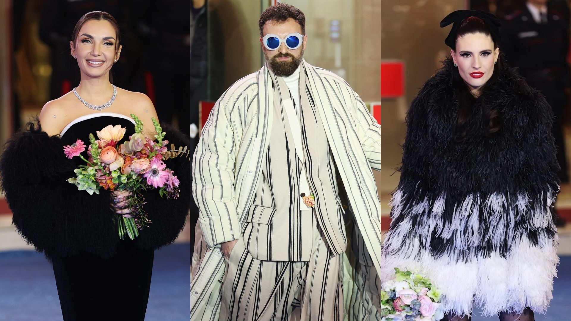 Il carpet inaugurale di Sanremo 2026: tutti i look dei cantanti in gara al Festival