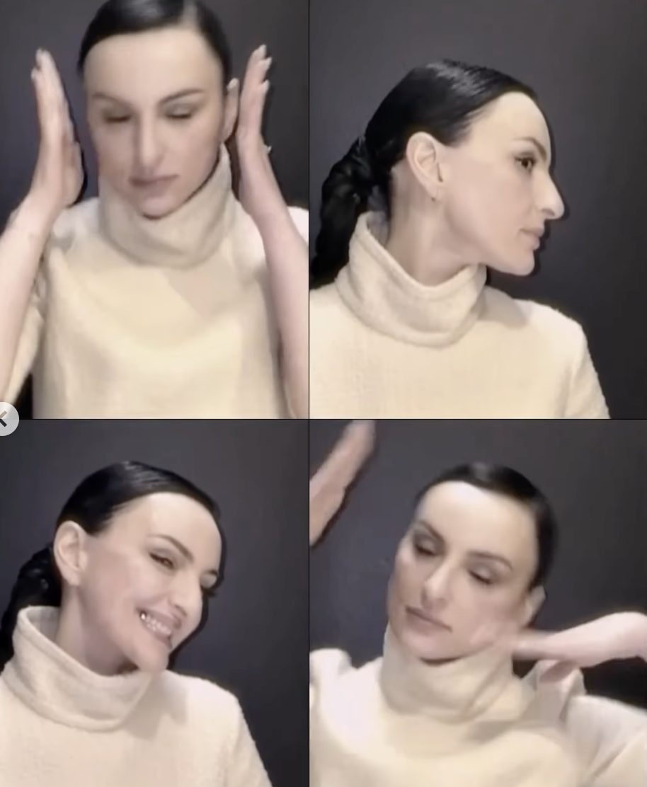 Arisa mostra il dente d’argento