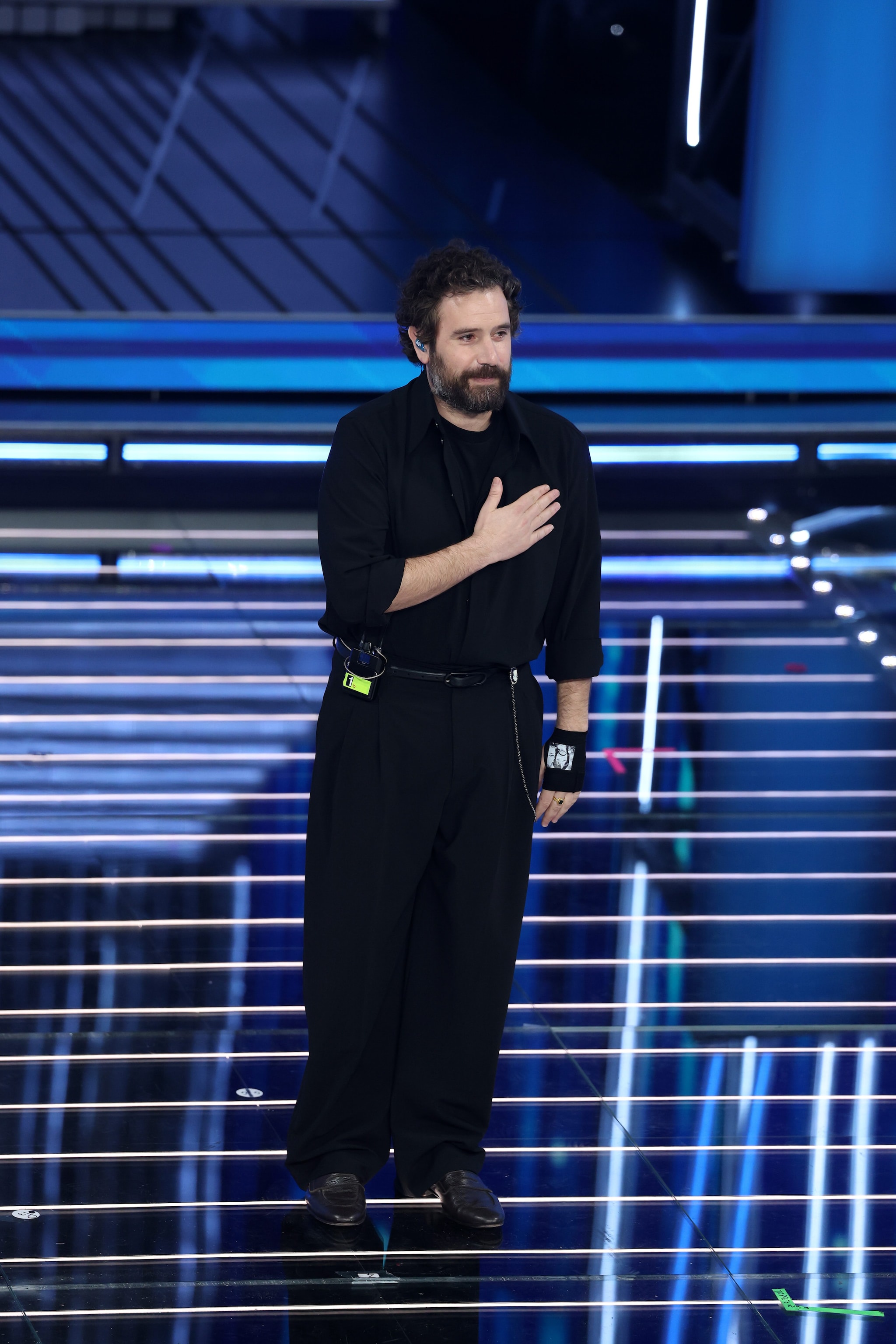 Tommaso Paradiso in Emporio Armani