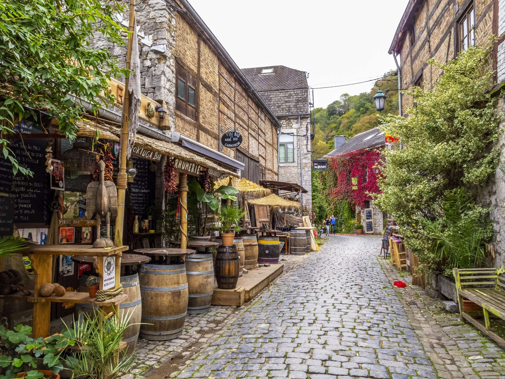 Uno scorcio di Durbuy, Belgio