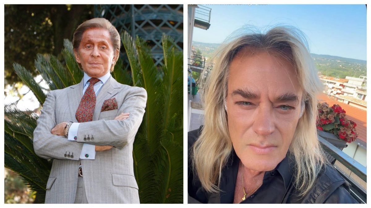 Valentino e il presunto nipote Oscar Garavani