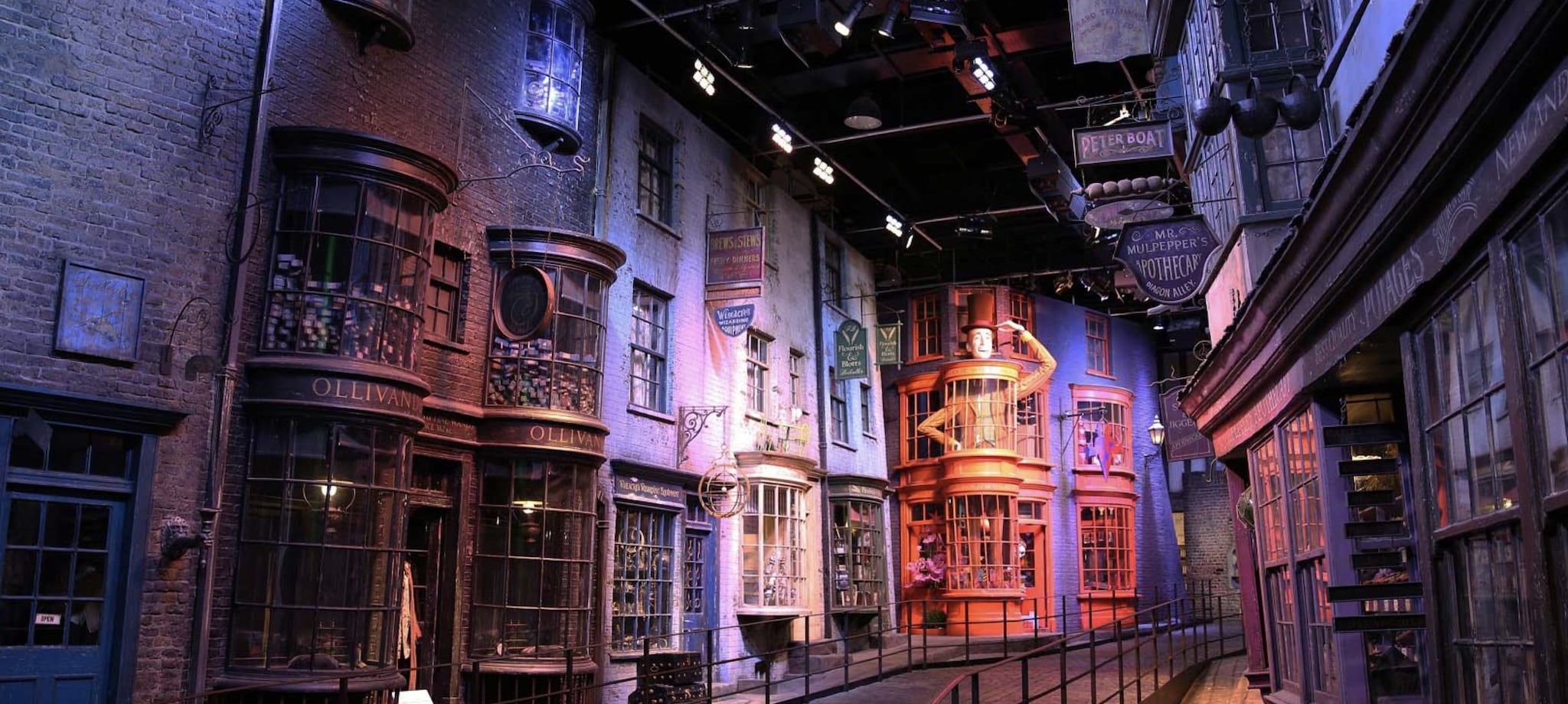 Una delle creazioni presenti ai Warner Bros. Studios, Londra