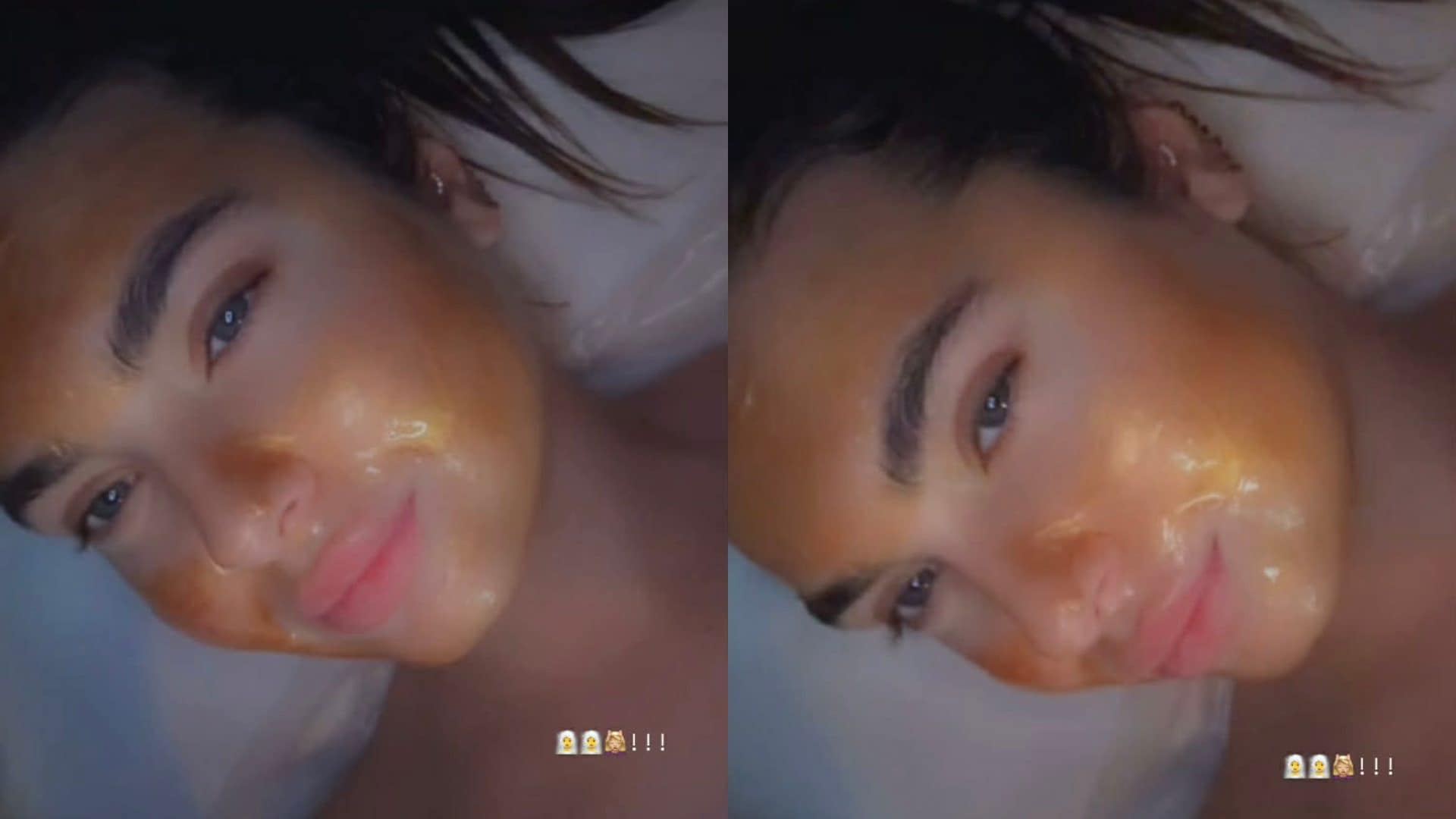 Chanel Totti con la maschera d'oro si prepara al debutto in tv: quali sono gli effetti del trattamento