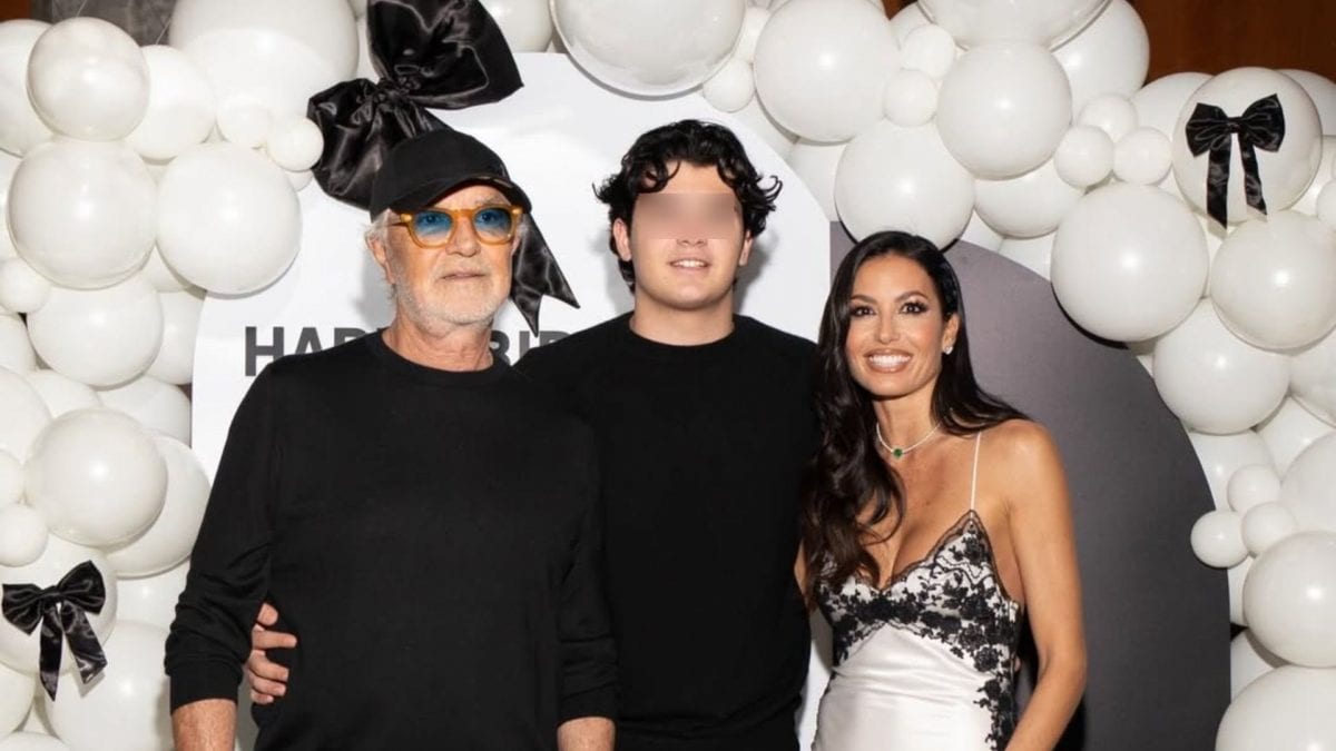 Flavio Briatore, Nathan Falco Briatore, Elisabetta Gregoraci