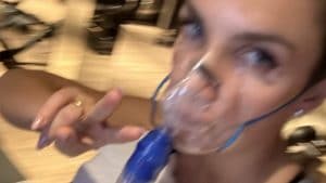 La rigida preparazione di Elettra Lamborghini: "Dieta e aerosol tutti i giorni"