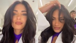 Il nuovo look di Elodie: addio capelli wild, ora punta su maxi extension e piega vaporosa