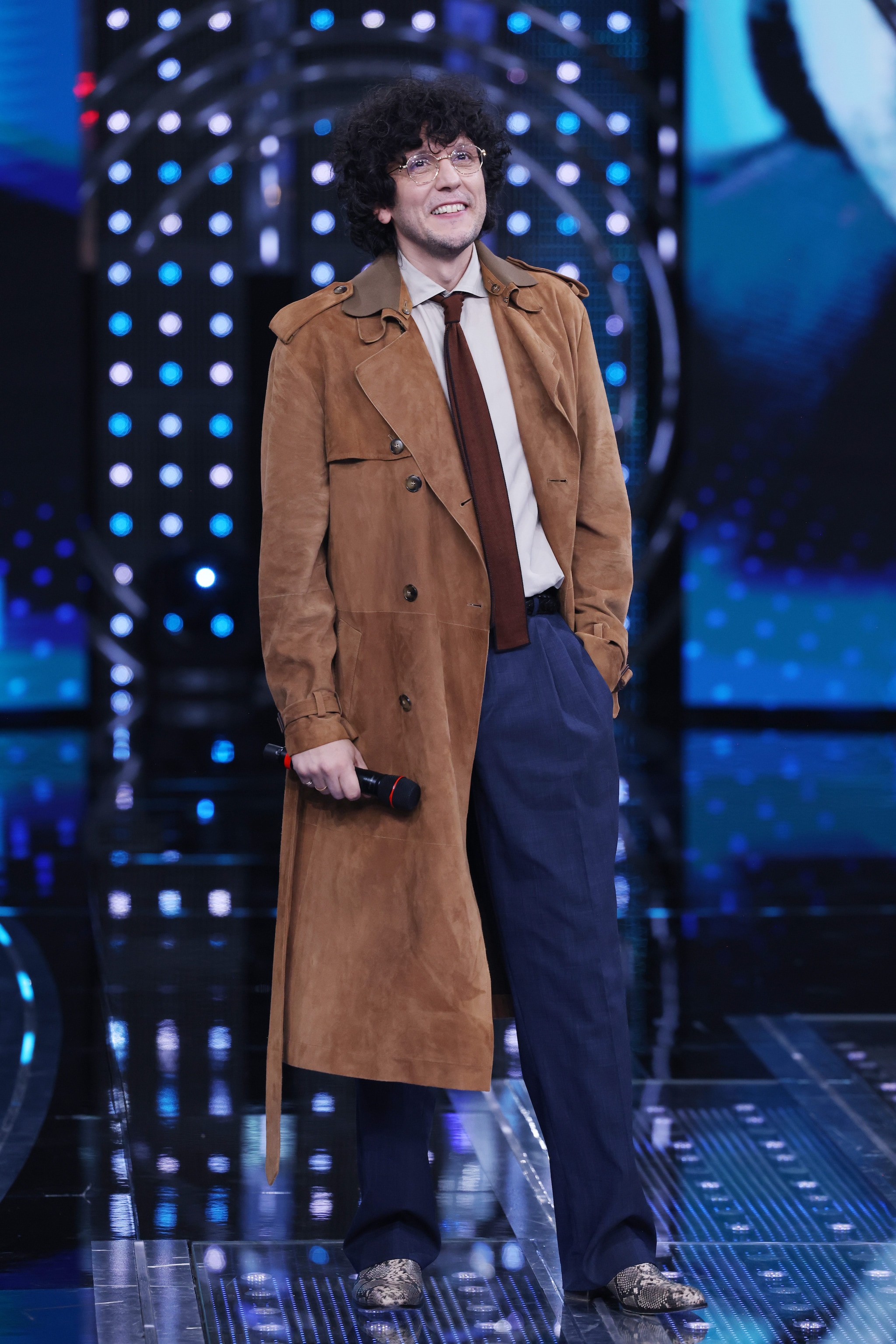 Ermal Meta sul palco di Sarà Sanremo